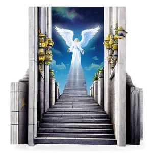 Angel's Stairway To Heaven Png 06252024 PNG Image