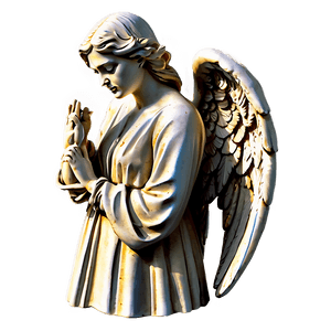 Angel Statue Memorial PNG yqw1 PNG with transparent background
