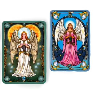 Angel Tarot Card Template Png 06292024 PNG Image