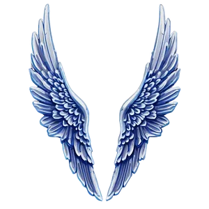 Angel Wings Memorial Png 06252024 PNG Image