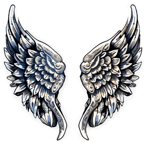 Angel Wings Tattoo PNG   cpu PNG image with transparent background