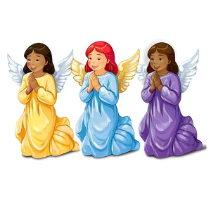 Angels In Prayer Png 96 PNG Image