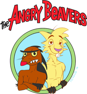 The Angry Beavers - 2 Angry Beavers, HD Png Download PNG image with transparent background