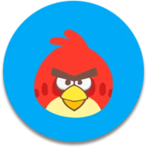 Angry Bird Red Icon PNG Image