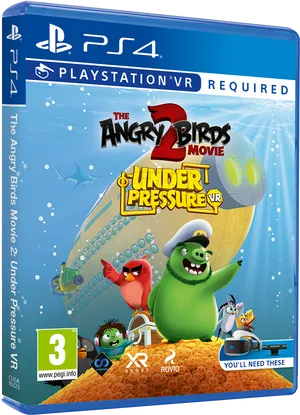 Angry Birds Movie2 Under Pressure V R P S4 Cover PNG Image