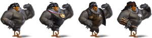 Angry Birds Wiki - Common Chimpanzee, HD Png Download PNG image with transparent background