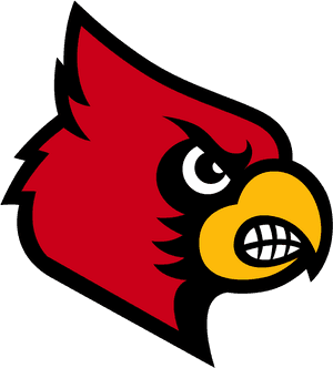 Louisville Cardinal Mascot Clipart - Louisville Cardinals, HD Png Download PNG image with transparent background