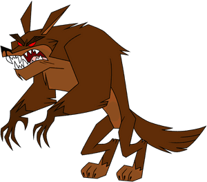 Clipart Resolution 979*816 - Werewolf Cartoon, HD Png Download PNG image with transparent background