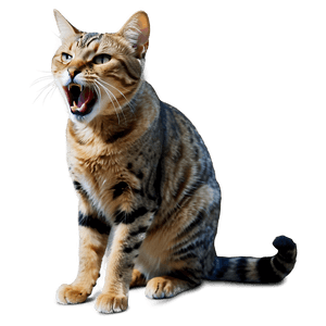 Angry Cat PNG oit PNG