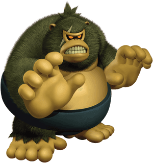 226 × 240 Pixels - Donkey Kong Sumo Kong, HD Png Download PNG