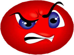 Angryface Png Emojis Pinterest - Angry Smiley Face Transparent, Png Download PNG