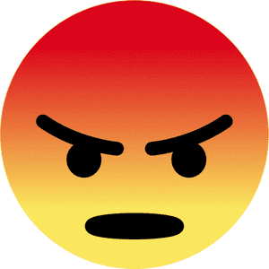 Angry Emoji Png - Transparent Background Angry Emoji, Png Download PNG