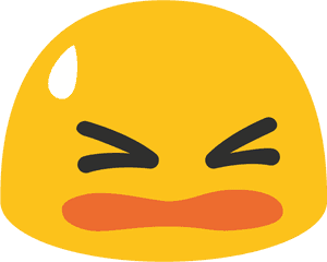Tired Face Emoji , Png Download - Android Emojis Transparent Background, Png Download PNG