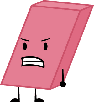 Face Frames Illustrations Hd - Bfdi Eraser Body, HD Png Download PNG