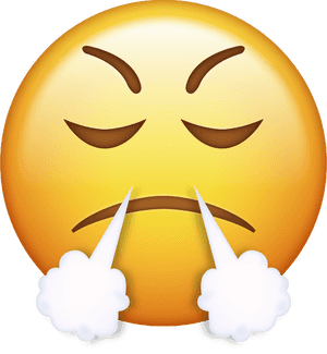 Angry Emoji Png, Transparent Png PNG