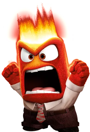 Angry_ Flame_ Character.png PNG Image