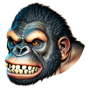 Angry Gorilla Mascot Design Png Dcx77 PNG Image