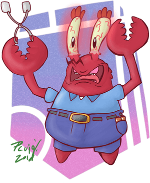 Transparent Mr Krabs Png - Robot Mr Krabs Art, Png Download PNG image with transparent background