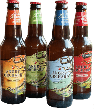 Angry Orchard Cider Variety PNG image with transparent background