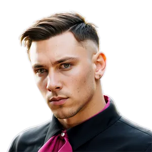 Angular Edgar Haircut Png 5 PNG Image