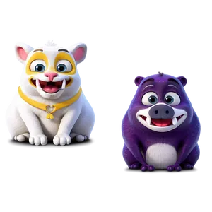 Animal Cartoon Characters Png 5 PNG Image