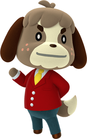 Animal Crossing Digby - Digby From Animal Crossing, HD Png Download PNG image with transparent background