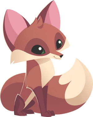 Animal Jam Arctic Fox Gray Wolf Platypus - Animal Jam Fox Png, Transparent Png PNG with transparent background