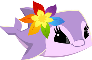 Pink Pet Dolphin - Animal Jam Pet Dolphin, HD Png Download PNG with transparent background
