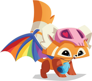 268 × 240 Pixels - Red Panda Animal Jam Animals, HD Png Download PNG with transparent background