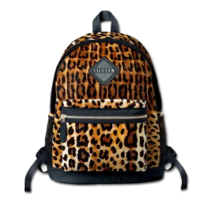 Animal Print Bookbag Png Reh12 PNG Image