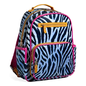 Animal Print Bookbag Png Rye PNG Image