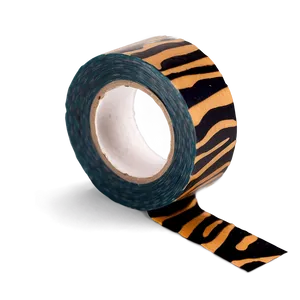 Animal Print Washi Tape Aesthetic Png 06272024 PNG Image