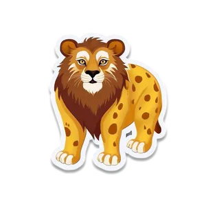 Animal Theme Stickers Png Pvq PNG Image