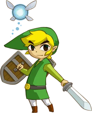 Animated Adventure Hero PNG Image