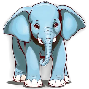 Animated Baby Elephant Png 06122024 PNG Image