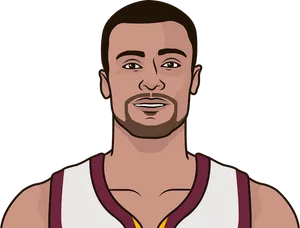 Animated Basketball Player Portrait PNG Image