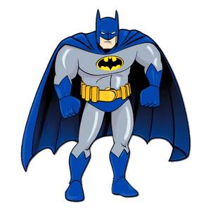 Animated Batman Cartoon PNG hqn25 PNG image with transparent background