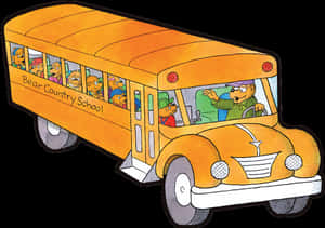 Good Luck To All The Cubs Returning To School Our Credit - Berenstain Bears School Bus, HD Png Download PNG