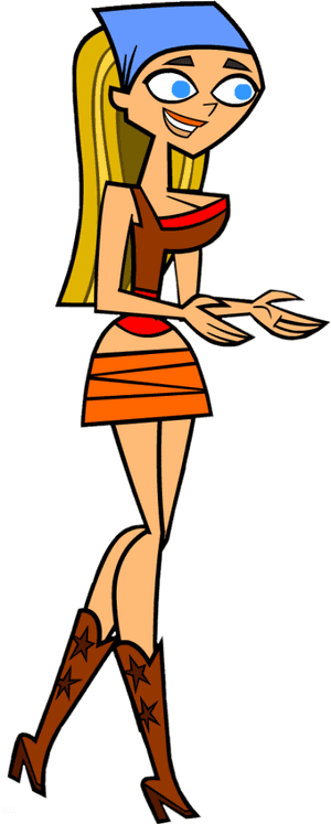 Total Drama Lindsay Hands Outstretched - Total Drama Characters Lindsay, HD Png Download PNG image with transparent background