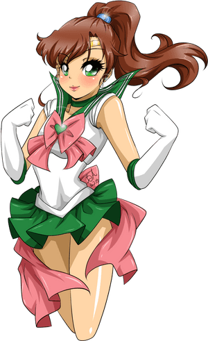 Sailor Moon Brown Hair , Png Download - Sailor Moon Brown Hair, Transparent Png PNG