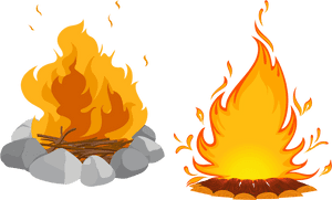 Clip Royalty Free Download Clip Art Wood Fire Transprent, HD Png Download PNG image with transparent background