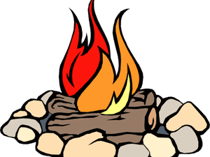 Campire Clipart Signal Fire - Clip Art Camp Fire, HD Png Download PNG image with transparent background