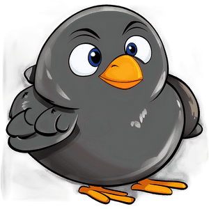 Animated Cartoon Bird PNG 06202024 PNG