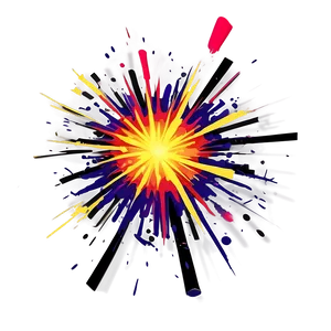 Animated Cartoon Explosion Png 06212024 PNG Image