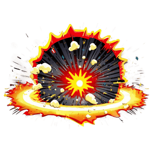 Animated Cartoon Explosion PNG eax PNG