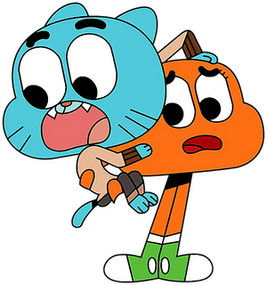 Iphone Amazing World Of Gumball , Png Download - Amazing World Of Gumball Gumball And Darwin, Transparent Png PNG image with transparent background
