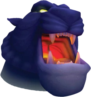 Animated Cave Monster Mouth PNG Image