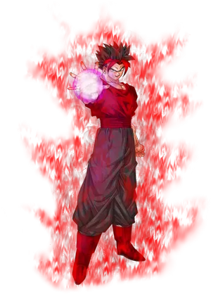 Animated Character Energy Blast PNG Image