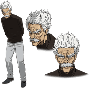 One Punch Man Silver Fang, HD Png Download PNG with transparent background