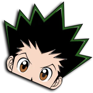 Animated Character Gon Face Vector PNG Image